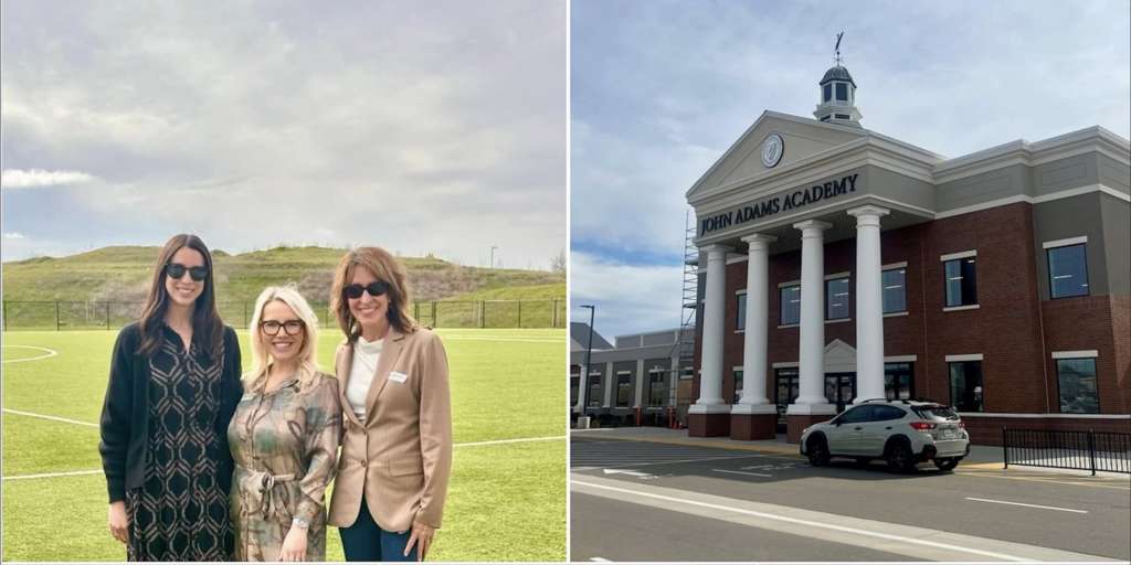 Ready Colorado's Ellie Reynolds and Kim Gilmartin tour John Adams Academy California