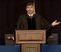 Patrick Henry College alum Congressman Gabe Evans delivers their 2025 commencement speech