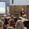 Election fraud conspiracist Dr. Douglas Frank speaks to right-wing group Stand for the Constitution in Mesa County, July 14, 2025.