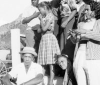 Beatrice Frelow Griffin's family at Lincoln Hills, Colorado, in the '60s. Photo Courtesy of History Colorado/Donated by Beatrice Frelow Griffin