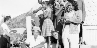 Beatrice Frelow Griffin's family at Lincoln Hills, Colorado, in the '60s. Photo Courtesy of History Colorado/Donated by Beatrice Frelow Griffin