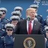 President Trump speaks at U.S. Air Force Academy graduation, May 2019