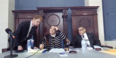 Jim Wiley & Hannah Goodman at Libertarian Party of Colorado State Convention, Oct. 18, 2025.