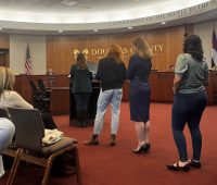 DougCo Commissioner Meet on Sterling Ranch school land exemption, Nov. 25, 2025