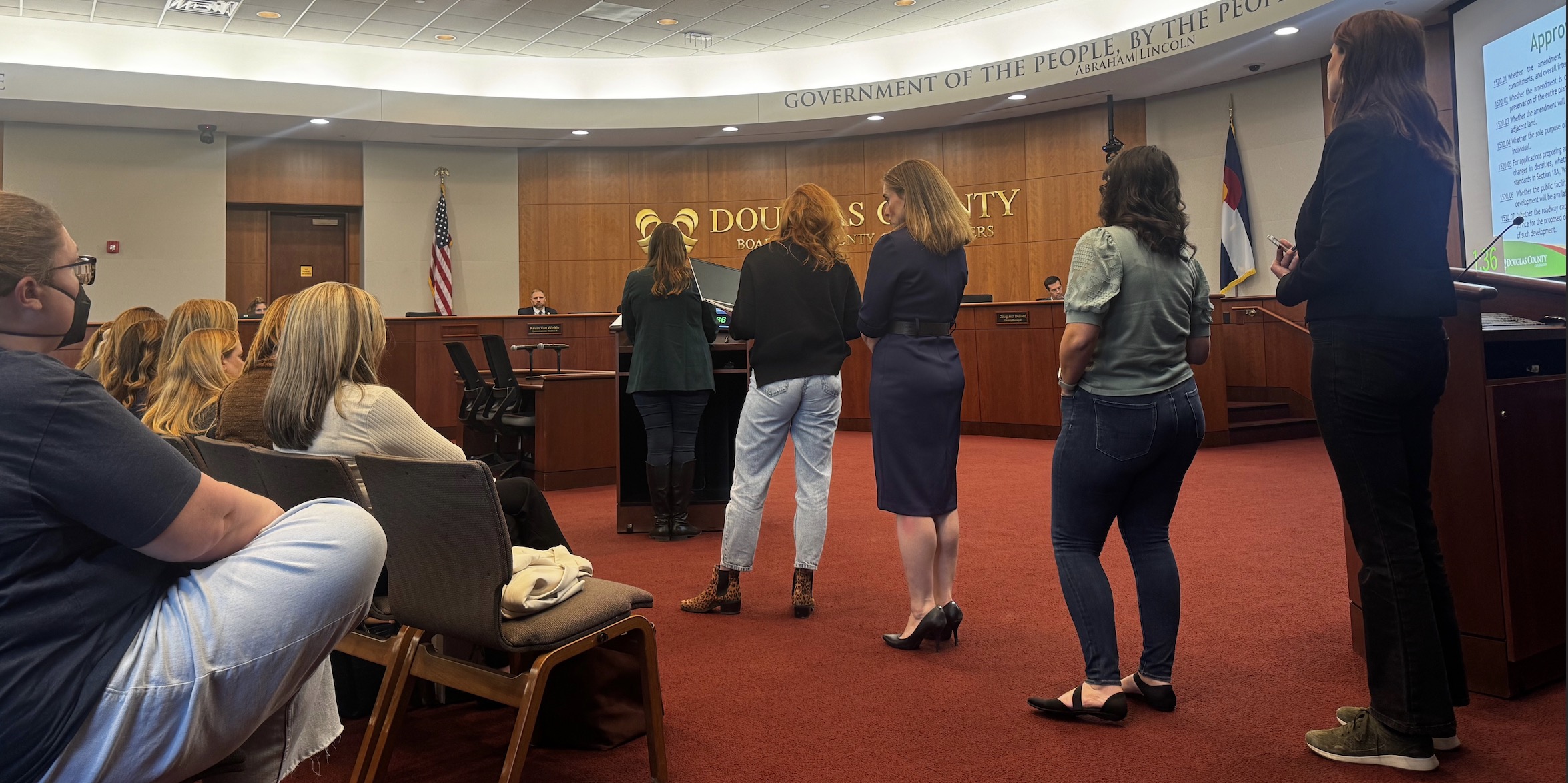 DougCo Commissioner Meet on Sterling Ranch school land exemption, Nov. 25, 2025