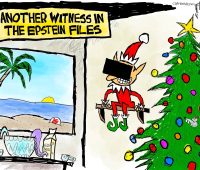 Clay Jones Cartoon: Another Related Witness