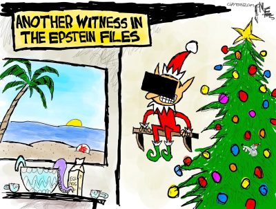 Clay Jones Cartoon: Another Related Witness