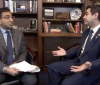 Gabe Evans interview with Vinay Simlot, Nexstar Media, Jan. 12, 2026