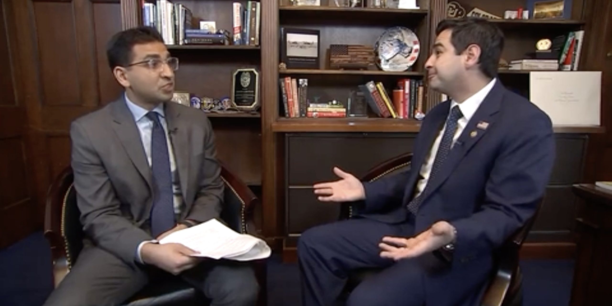 Gabe Evans interview with Vinay Simlot, Nexstar Media, Jan. 12, 2026