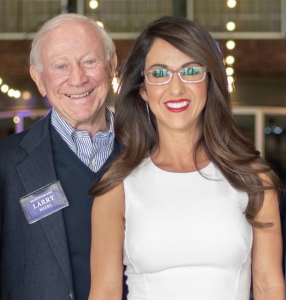 Larry Mizel & Lauren Boebert, June 1, 2023. Photo: Evan Semon Photography