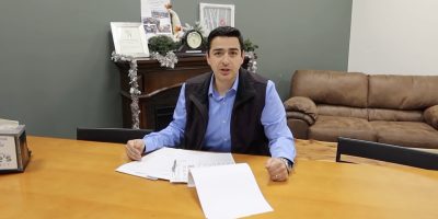 Congressman Gabe Evans signs and endorses anti-trans ballot initiatives. Photo: Evans for Congress, 1/6/26.