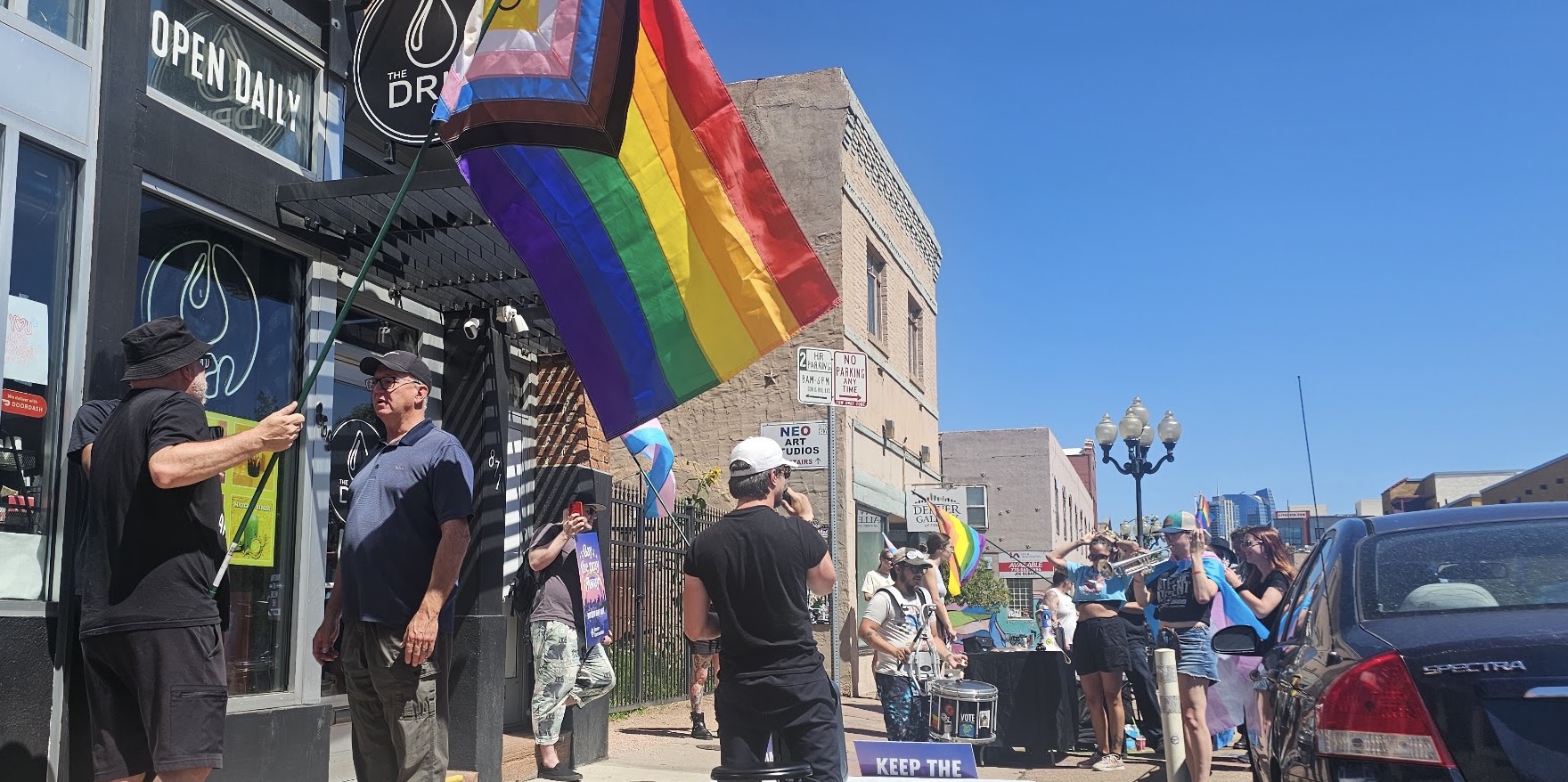 Drip Cafe LGBT Rights Protest, June 11, 2026