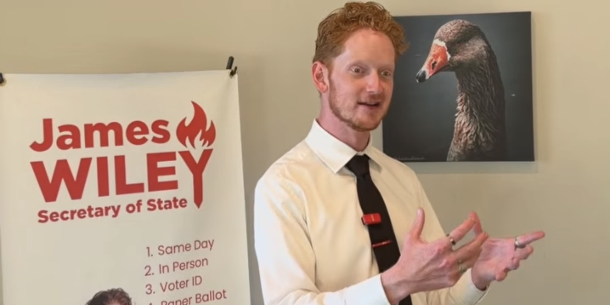 James Wiley, GOP 2026 Secretary of State nominee