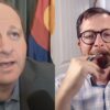 Jared Polis and podcast host Scott Wasserman, Crux Politica, 9/14/26